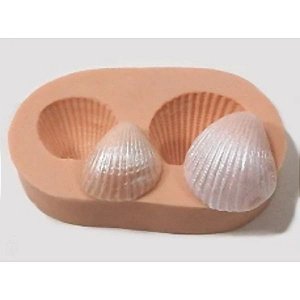 Molde de Silicone - Conchas Mini Ref. 356