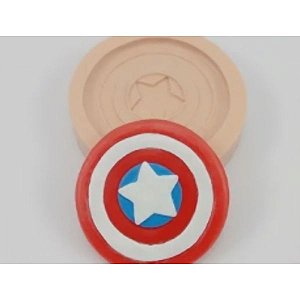 Molde de Silicone - Capitão América Ref. 165