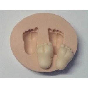 Molde de Silicone - Pezinhos Pequenos Ref. 843