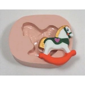 Molde de Silicone - Cavalinho Carrossel Ref. 059