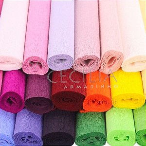 Papel Crepom Italiano 90gr 1,5 metros