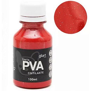 Tinta PVA Cintilante 100ml - Gliart