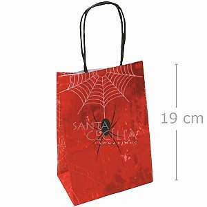 Sacola de Papel P 19 x 14 x 8 cm - Decorada Modelos Diversos