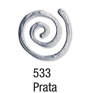 Pasta Relevo Vitral 20ml. - 533 Prata