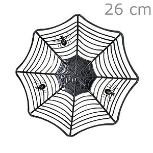 Cesta Teia de Aranha - Halloween