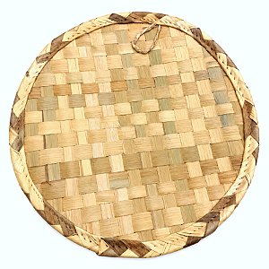 Peneira Decorativa de Palha - M 32cm