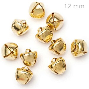 Guizo Ouro 12mm - 100 unid