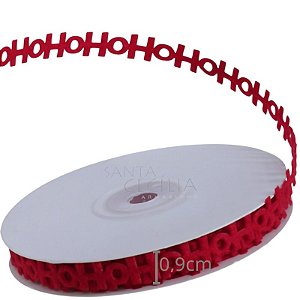 Fita Aveludada Hohoho 0,9cm x 9m - Ref. ZM-02