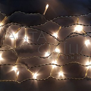 Cortina 8 Funções LED 500 lâmpadas - Branco Morno Ref. 504