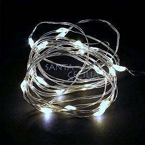 Fio de LED Rolha 30 lâmpadas Ref. AG13 - Cores Diversas
