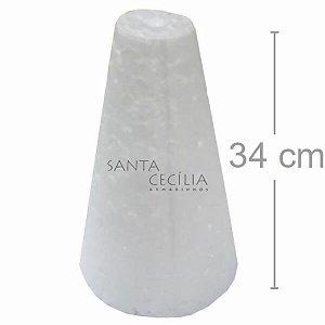 Cone de Isopor - 34 cm
