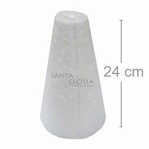 Cone de Isopor - 24 cm