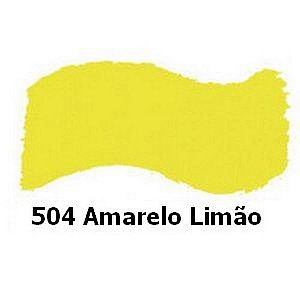Tinta Acrílica Brilhante 37ml - 504 Amarelo Limão