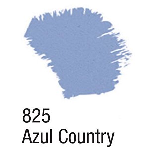 Tinta Acrílica Fosca 37ml - 825 Azul Country