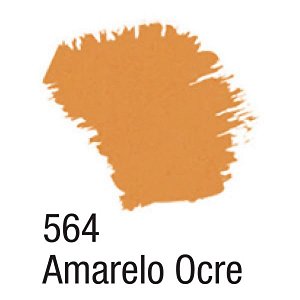 Tinta Acrílica Fosca 37ml - 564 Amarelo Ocre