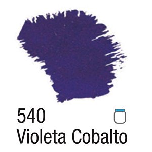 Tinta Acrílica Fosca 37ml - 540 Violeta Cobalto