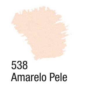 Tinta Acrílica Fosca 37ml - 538 Amarelo Pêssego