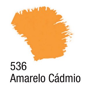Tinta Acrílica Fosca 37ml - 536 Amarelo Cádmio