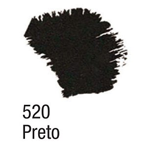 Tinta Acrílica Fosca 37ml - 520 Preto