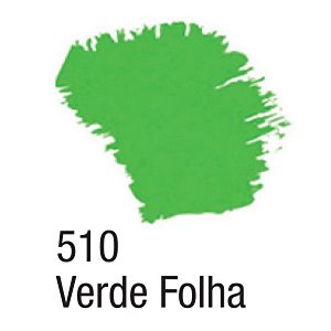 Tinta Acrílica Fosca 37ml - 510 Verde Folha