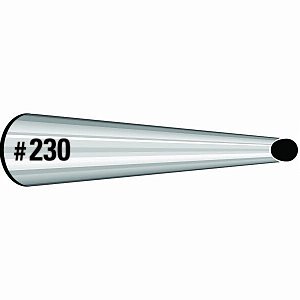 Bico de Confeitar Inox Wilton Grande - Perlê  230