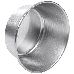 Forma Empada em Alumínio 12 unidades - N5 7,9x2,8cm Cód. 1414