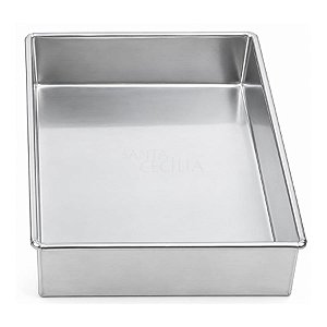 Forma para Bolo Retangular - 25x17x7cm Cód. 1251