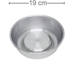 Forma para Bolo Piscina em Alumínio - 17x05x19cm Cód. 1005
