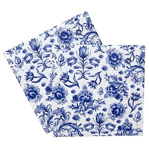 Guardanapo de Papel Decoupage 20 unid. Delft Blue Floers 13318635