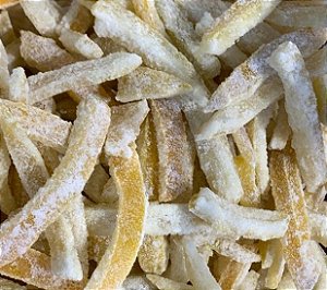 Laranja em Tiras Cristalizada