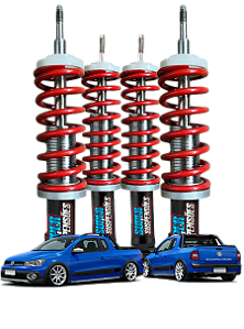 KIT SUSPENSÃO A ROSCA SLIM SUPER SUSPENSÕES - VW SAVEIRO G5 A G8