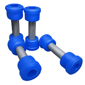 KIT REPOSIÇÃO BUCHAS EM PU + TUBINHOS- BANDEJA VW G1 AO G4