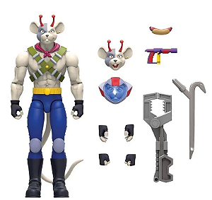 Action Figure Vinnie Biker Mice From Mars - Original Nacelle