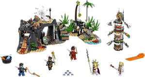 Blocos de Montar Aldeia dos Guardiões - Ninjago Legacy