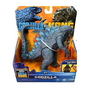 Boneco Godzilla With Radio Godzilla Vs Kong Playmates