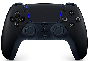 Controle Sony DualSense PS5, Sem Fio, Midnight Black