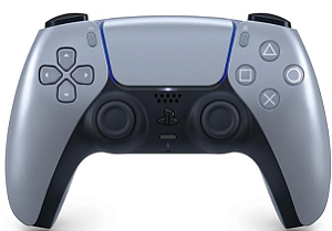 Controle Sony DualSense PS5, Sem Fio, Sterling Silver