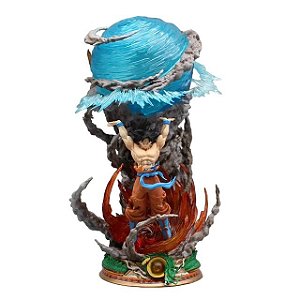 Diorama Goku Genki Dama Com LED - Dragon Ball
