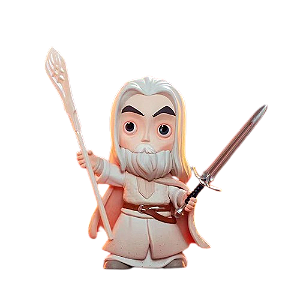 Gandalf O Branco O Senhor dos Anéis - Pop Mart Original