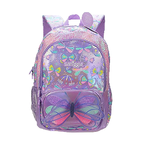 Mochila escolar Butterfly 3D Original Smiggle