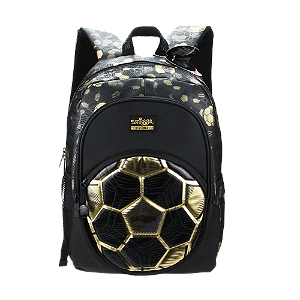 Mochila Escolar Futebol Gold Original Smiggle