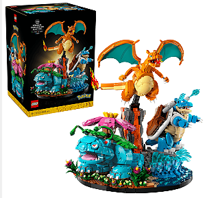 Pokémon™ - Venusaur, Charizard e Blastoise