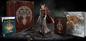 PS4 ELDEN RING edição de colecionador figura estátua MALENIA e software e livro de arte