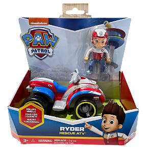 Ryder Rescue ATV Carro de operações Patrulha Canina - Nickelodeon