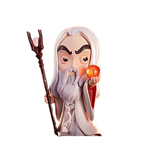 Sarumam o Branco O Senhor dos Anéis - Pop Mart Original