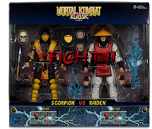 Scorpion vs Raiden - 7" Scale Figure - Mortal Kombat Klassic - McFarlane