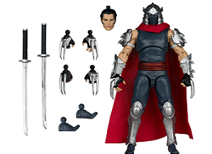 Shredder with Comic (Page Punchers) - 7" Scale Figure - Teenage Mutant Ninja Turtles - McFarlane