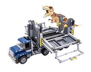 Transporte do T-rex Jurassic World