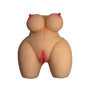 Boneca meio corpo realístico