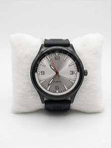 Relogio Masculino De Ponteiro Pulseira De Borracha
